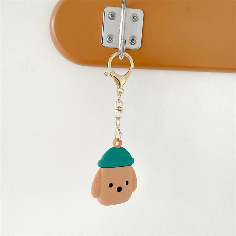 Силиконовый чехол для Airtag, милый брелок в форме, защита от потери, мультяшный медведь, щенок, трекер, защитный чехол для детей и пожилых людей