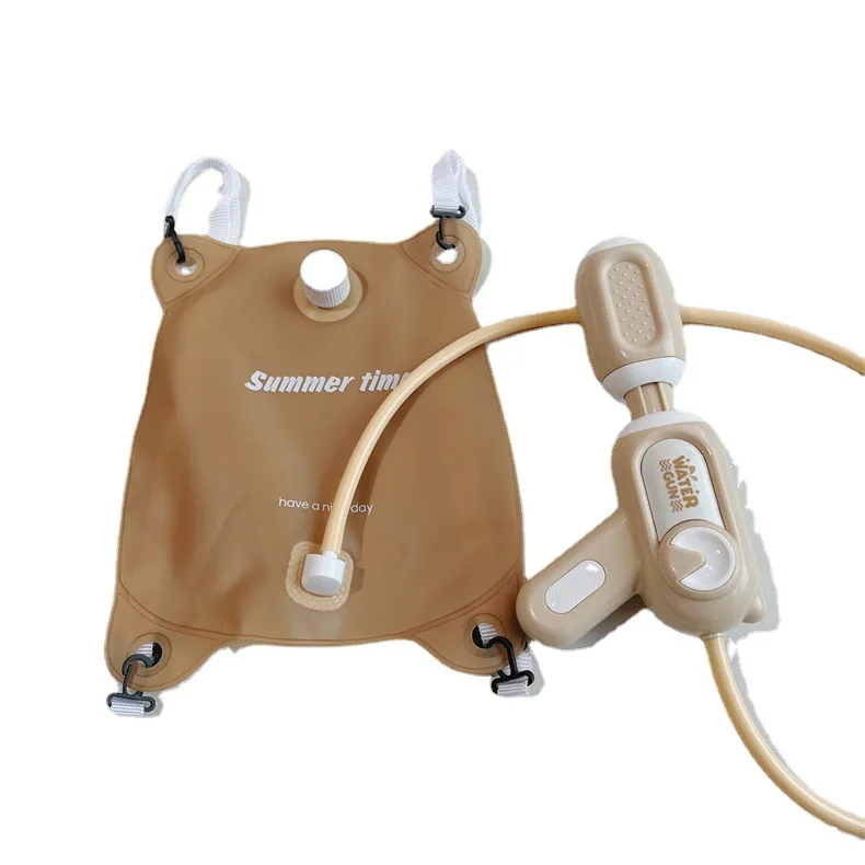 Children's Soft Pack Water Bag Water Gun Draw Long Shot Outdoor Beach Water Battle swimming Pool Party