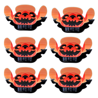6PCS Disney Stitch Halloween Ghost Pumpkin Hair Claw sets