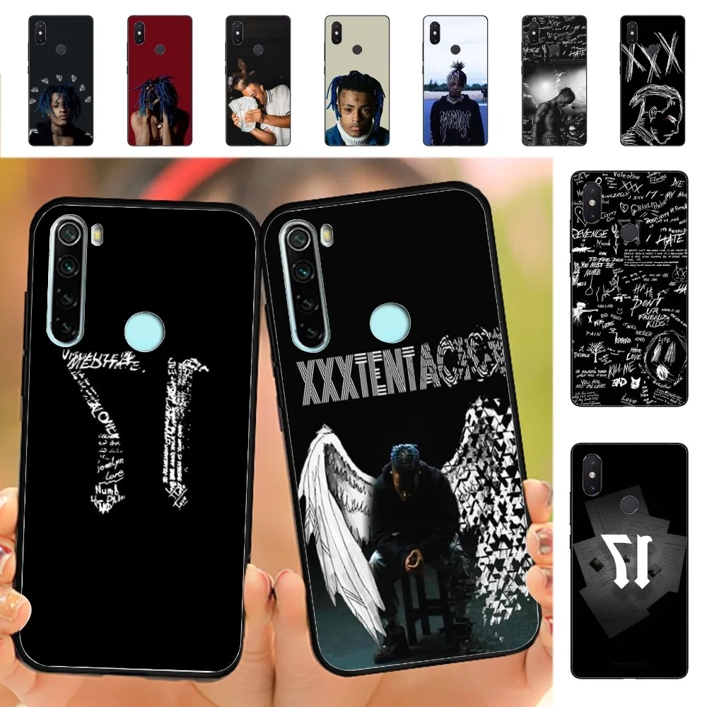 X-XXXTentacions 17 Rapper Phone Case For Redmi Note 4 X 5 A 6 7 8 T 9 9S 10 11 11S 11Epro Poco M3 Pro