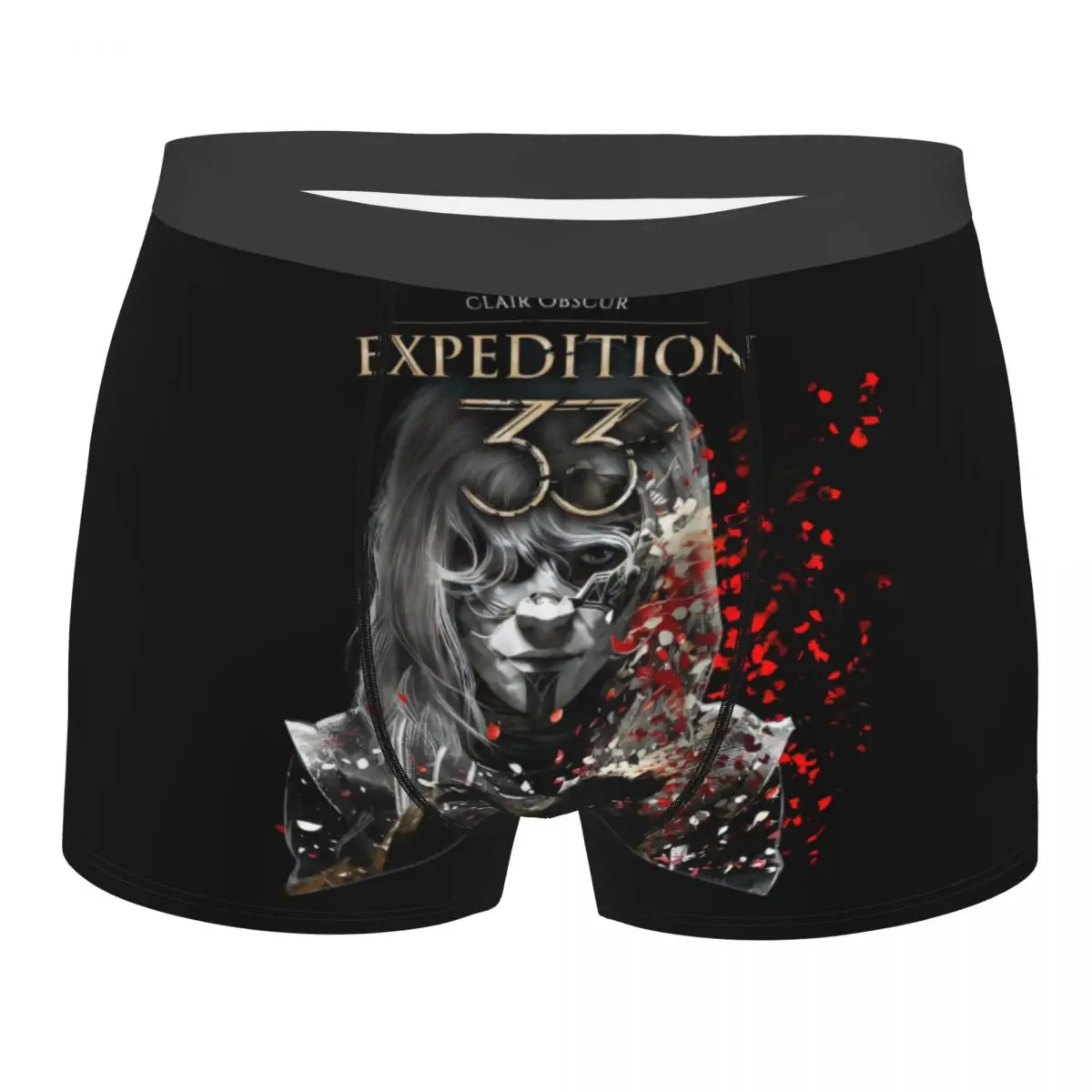 

Мужские дышащие трусы-боксеры Custom Video Game Clair Obscur Expedition 33