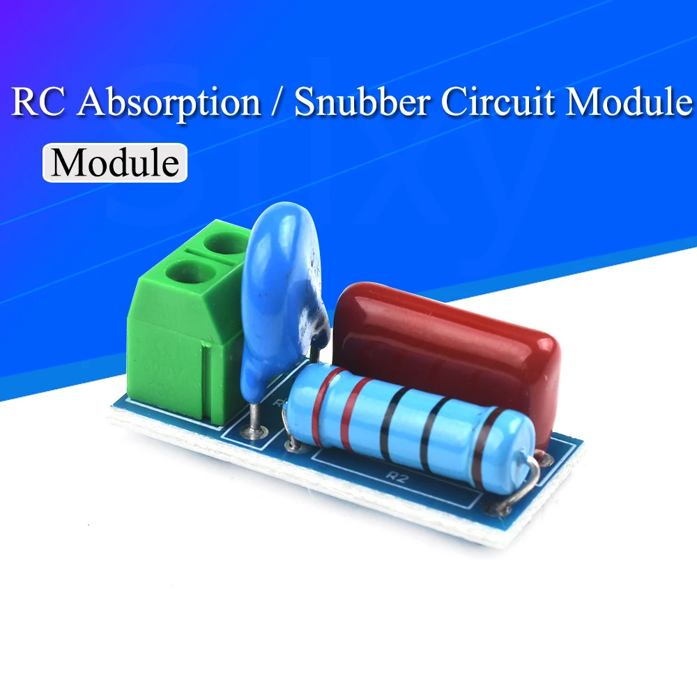 RC Absorption/Snubber Circuit Module Relay Contact Protection Resistance Surge