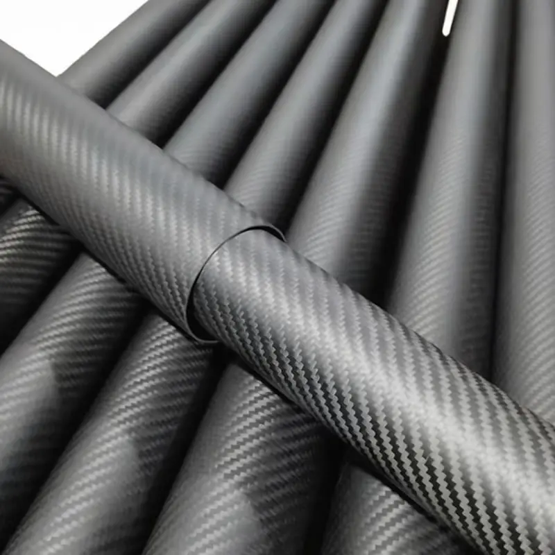 Carbon Fiber Tubing Pipe OD 20mm ID 14 15 16 17 18 19mm High Composite Hardness Material 3K for Golf Clubs Fishing Rods