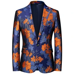 Trajes de negocios informales para hombre, blazer personalizado de estilo británico para Banquete de escenario, abrigo de chaqueta, Moda de Primavera y otoño, 2023