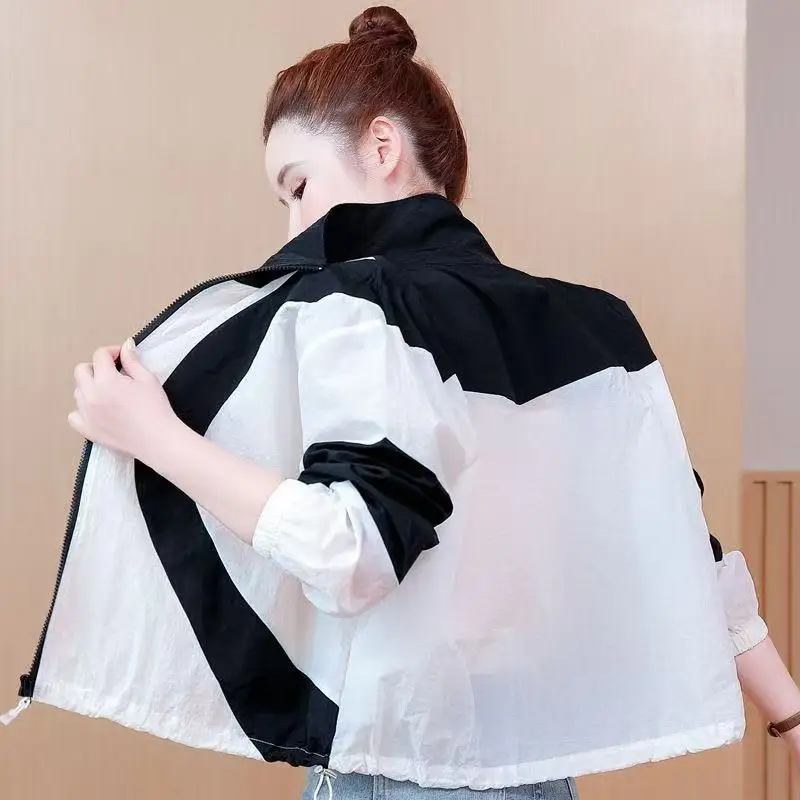 Summer Sun Protection Clothing Women 2025 New Lightweight Ultraviolet-proof Short Jacket Fashion Versatile Sun Outerwear coat