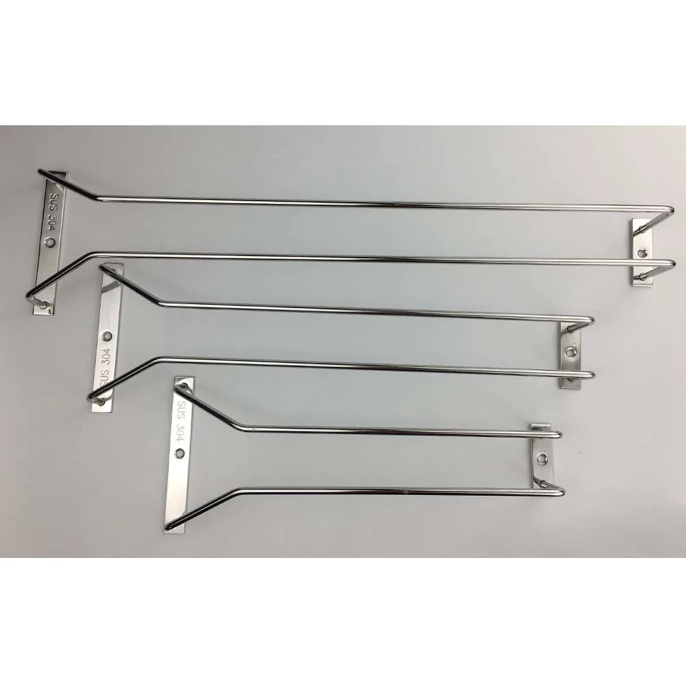

27 Cm Rack Stemware under Cabinet Glass Hanger Holder Racks Stainless Steel