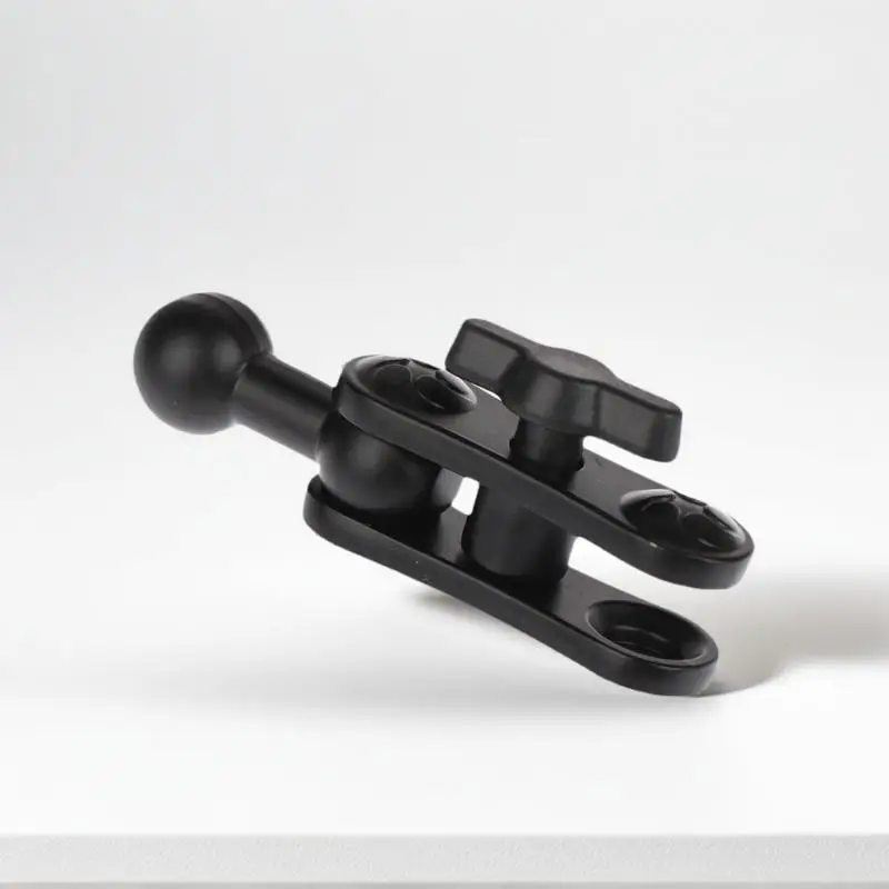 ★▲1PC Alloy 17mm Ball Mount Extension Adapter Rotation Extension Rod For Car Air Vent Dashboard Phone Holder Accessories