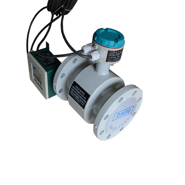 RS485  Integrated  split type mag em flow meter electromagnetic flow meter sewage flowmeter price