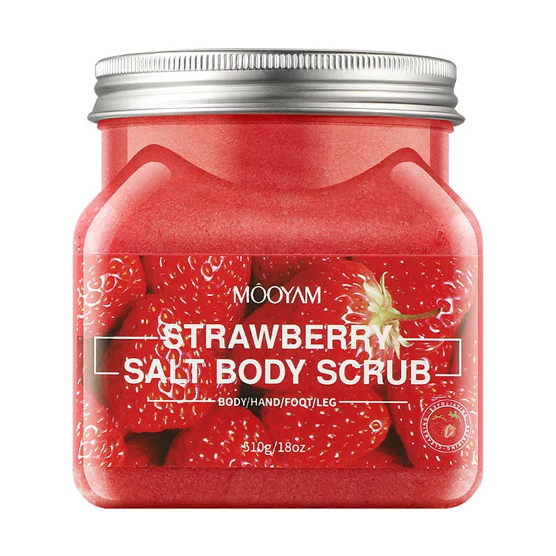 510g Fruit Body Scrub Scrub Body Wash Body Cleansing Dead Skin Scrub Other Benefits Moisturizing Deep Cleansing Exfoliating