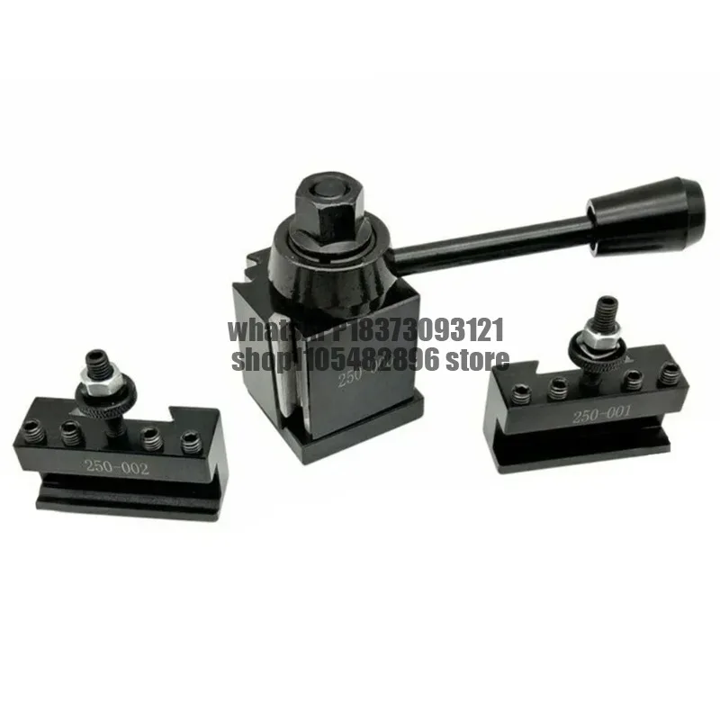 3PCS OXA Wedge Type Tool Holder Post Set 250-001+002+000 For FX Quick Change Turning Facing Holder Metalworking Lathes