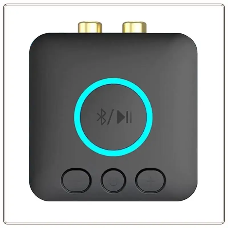 Reliable-Qualcomm Bluetooth 5.1 Receiver To Aux/Rca Old Audio Amplifier Wireless Audio Player Lossless Sound Quality, Easy To Us