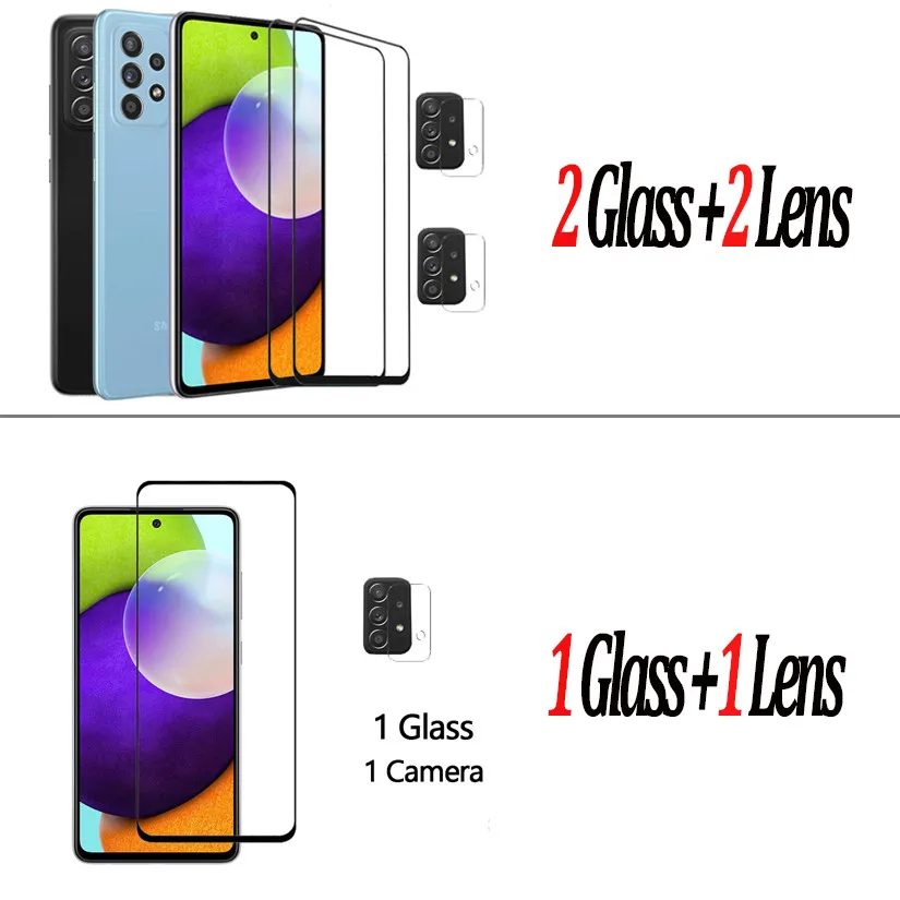 Tempered Glass For Samsung A53 A52 A33 A32 A73 A13 A34 A54 Glass Film Galaxy A 54 A71 A22 Protective Glass Samsung A 53 A 73 Smartphone Screen Protector Samsung Galaxy A53 A 33 A52S 5G