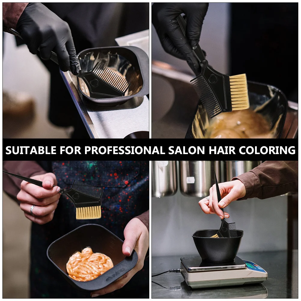 

3pcs Tinting Brush Professional Dyeing Comb For Home Salon Use Pintail Hairdressing Tool Dye Hair Comb Hair Salon Supply