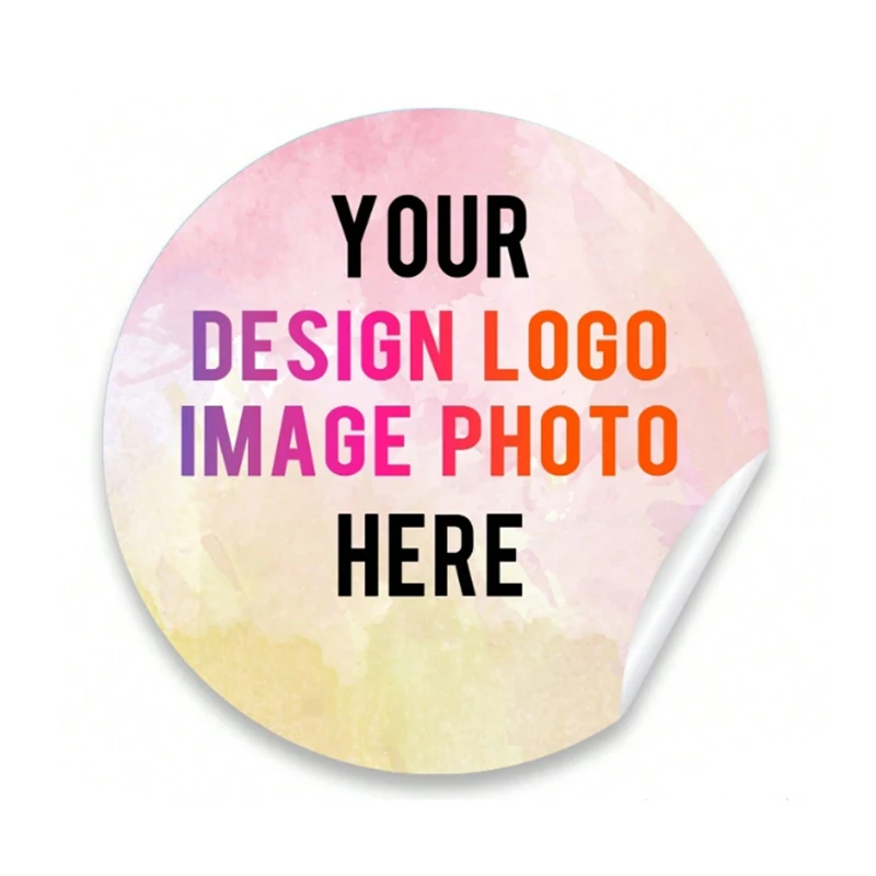 Personalisierte Foto- und Logo-Aufkleber – personalisierbar. Hochladen Sie Ihr Design, wasserfeste, langlebige Vinyl-Aufkleber für Veranstaltungen, Partys, Geschenke