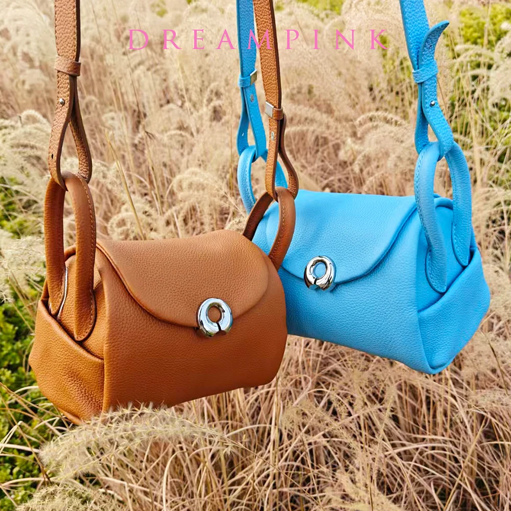 

Новая стильная женская сумка-мессенджер из натуральной кожи 2026 года: дизайнерская, люксовая, из воловьей кожи, в форме цилиндра, через плечо