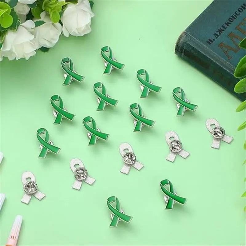 B95F 핑크 리본 브로치 핀 유방암 인식 옷깃 핀 사려 깊은 귀중품