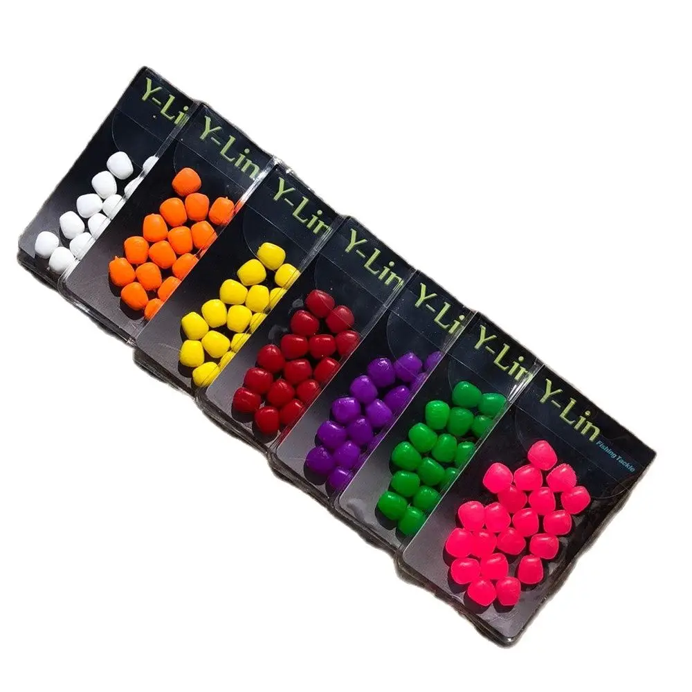 20szt Wędkarstwo karpiowe Pływające Fałszywe Orzechy Tygrysia Kukurydza Pop Up Boilies Hair Rigs Maggot Bait Imitacja Kukurydzy Sztuczna Przynęta Przynęty