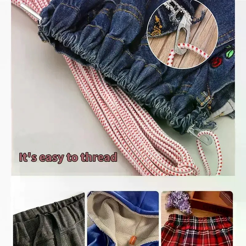 Sewing Repair - [YU]4PCS Flexible Spring Drawstring Threader Set