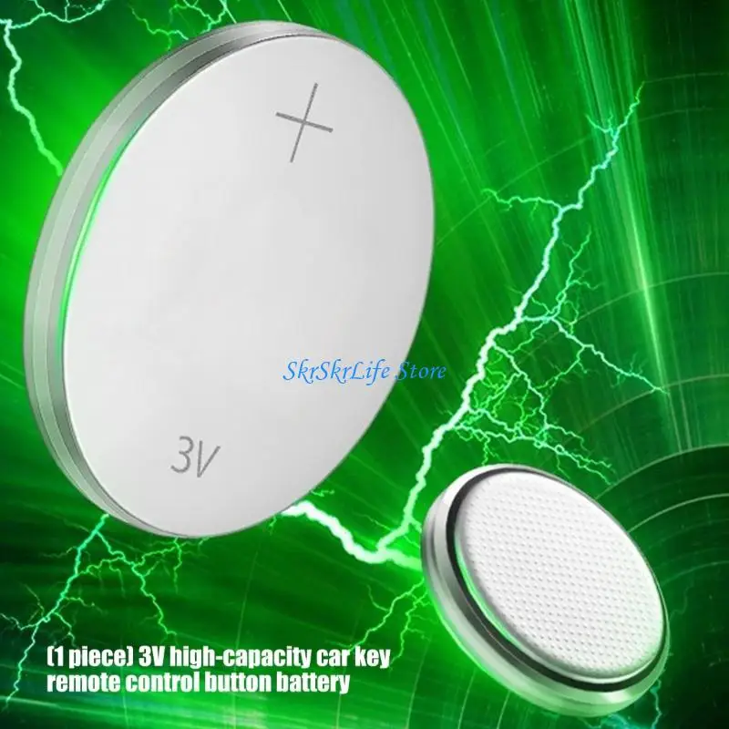 E65E Replacement Button Battery 3V /CR2025/CR2016 Cell Coin Battery for Watch Computer LED Light Remote Control