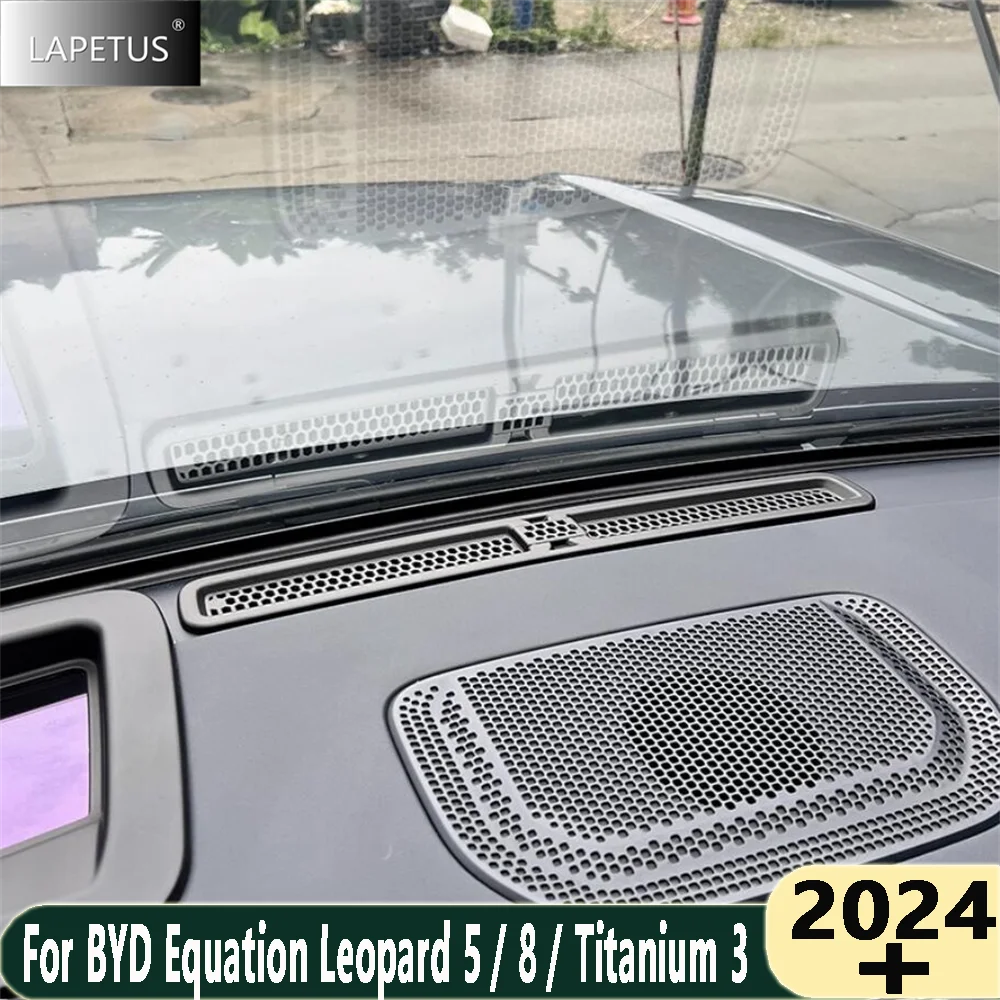 

Защитная крышка для центрального управления прибором автомобиля, подходит для BYD Leopard 5, пылезащитная сетка для автокондиционера, внутренние детали