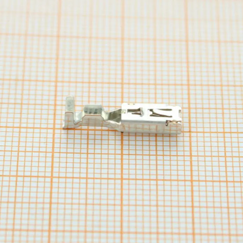 200PCS original terminal 22124583120 - Female SLK 2,8 Sealed Silver Plated Terminal, Cable Range 4.0 - 4.0 mm2
