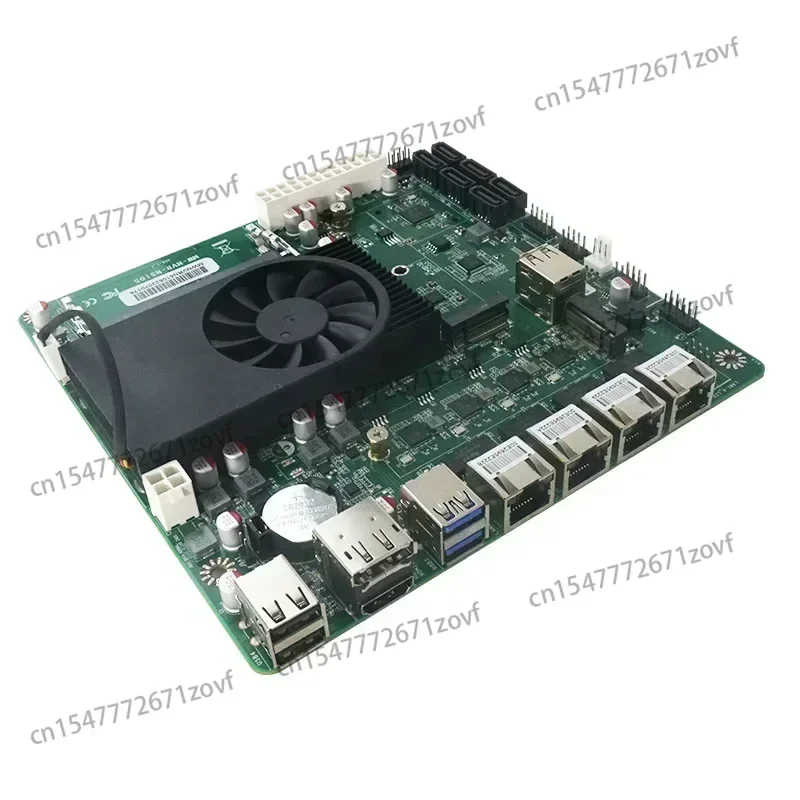 Industrial Main Board 17x17CM Soft Router I226-V B3 2.5Gbps 4 * LAN 2 * M.2 NVMe 6 * SATA3.0 Main Board PC