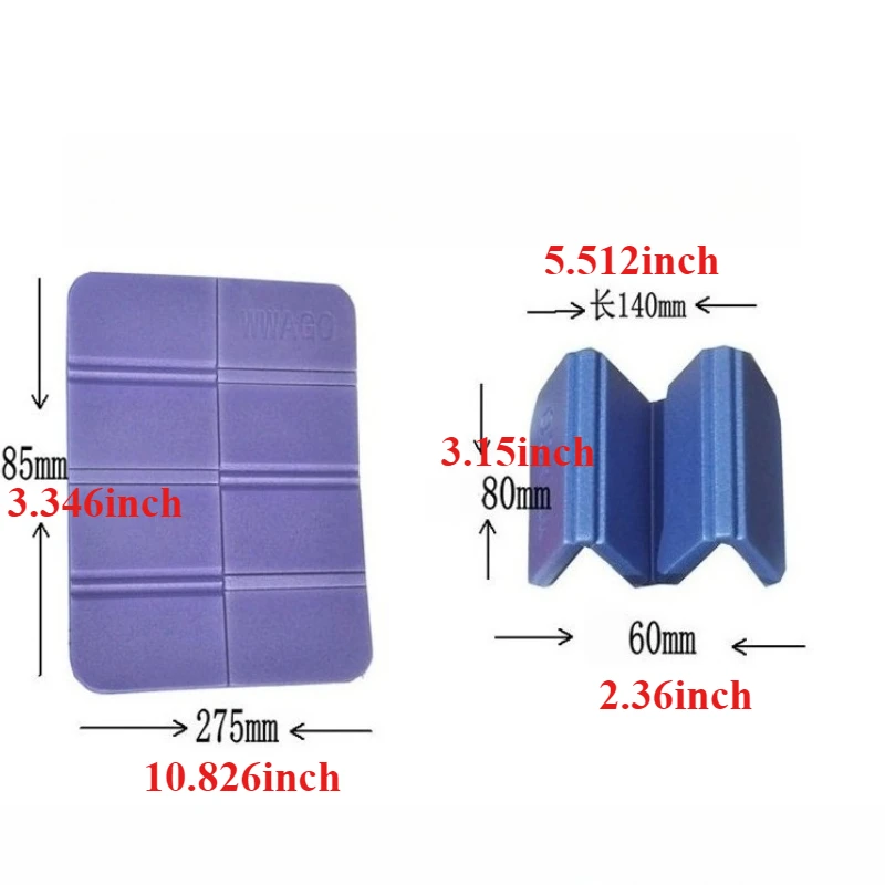 1Pc Foam Portable Picnic Mat Folding Seat Cushion Outdoor Camping Pad Dirt Moisture-Proof Accessory