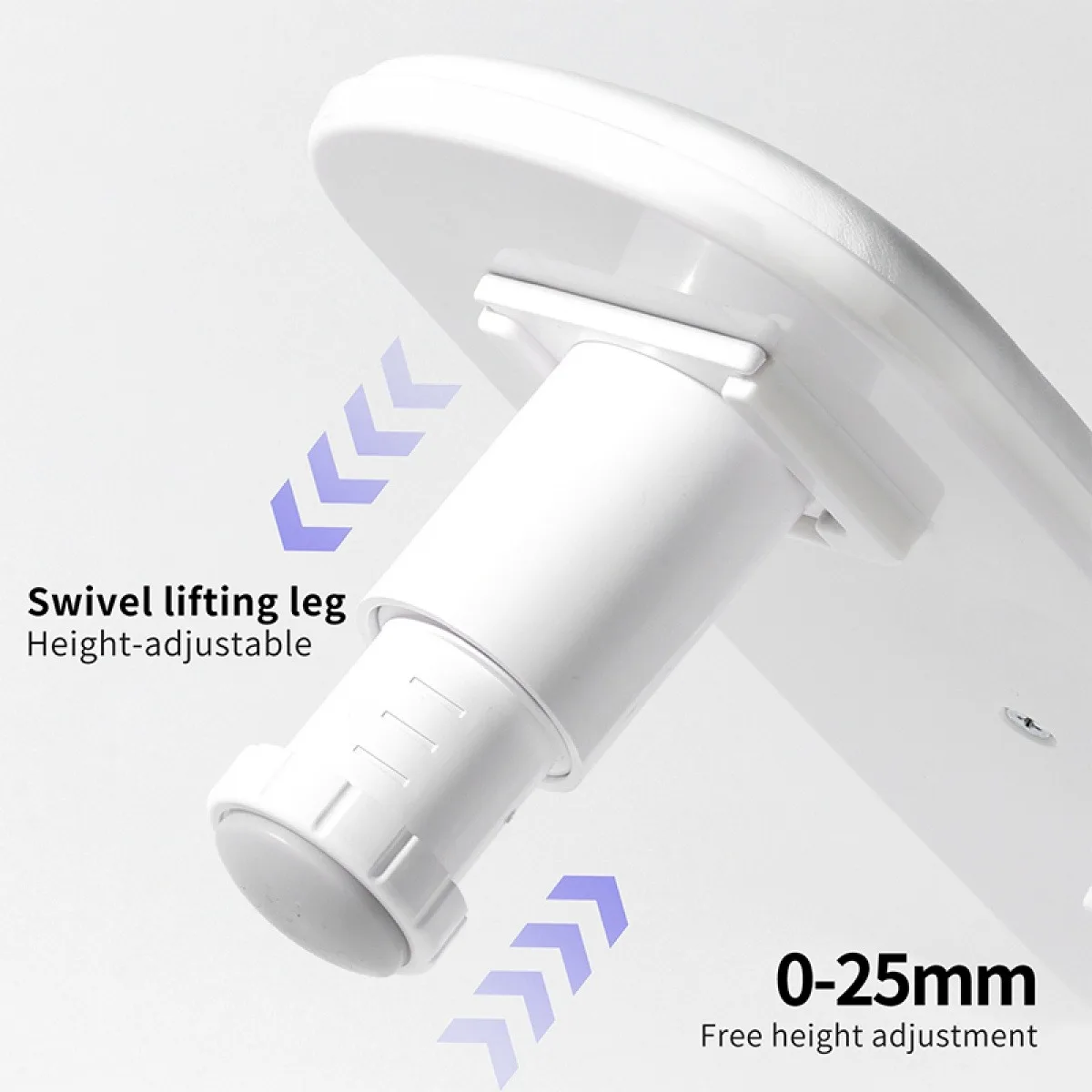Verbesserte U-förmige Nagelarmstütze, höhenverstellbar und drehbar, Maniküre-Handauflage, Kissen für Nageltechniker, Salon und Heimgebrauch – Detail 9