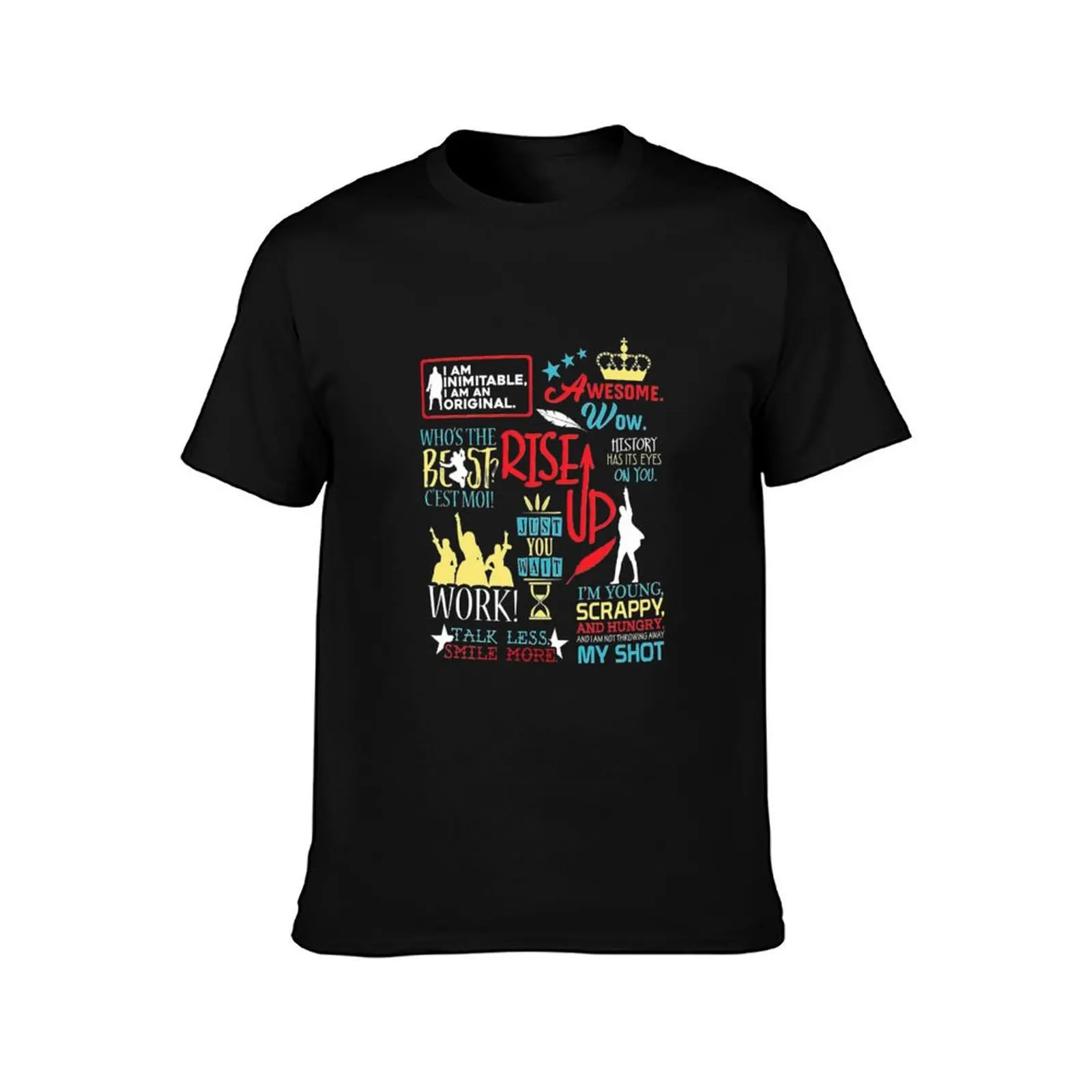 Hamilton Quotes T-Shirt Cool Dry Performance T-Shirt