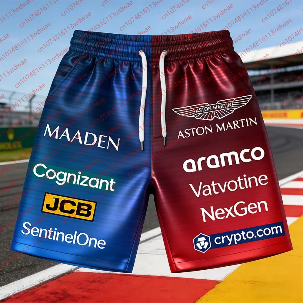 

Aston Martin Beach Shorts Unisex Quick Drying Fashion Shorts Summer Casual Board Shorts Heavy motorcycle Racing Shorts