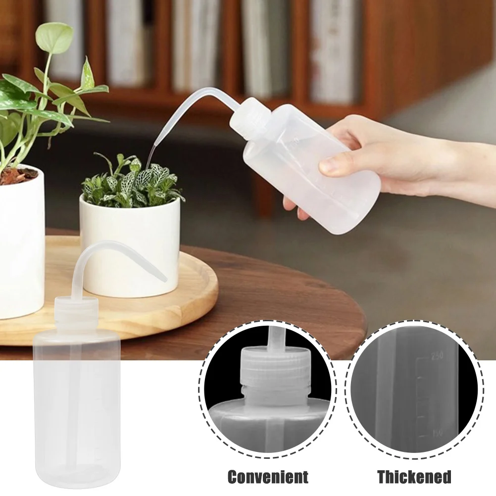 10Pcs Watering Bottle for Plants Flower Squeeze Bottle with Angled Spout Bend Mouth Design Portable Garden Supply for Succulents