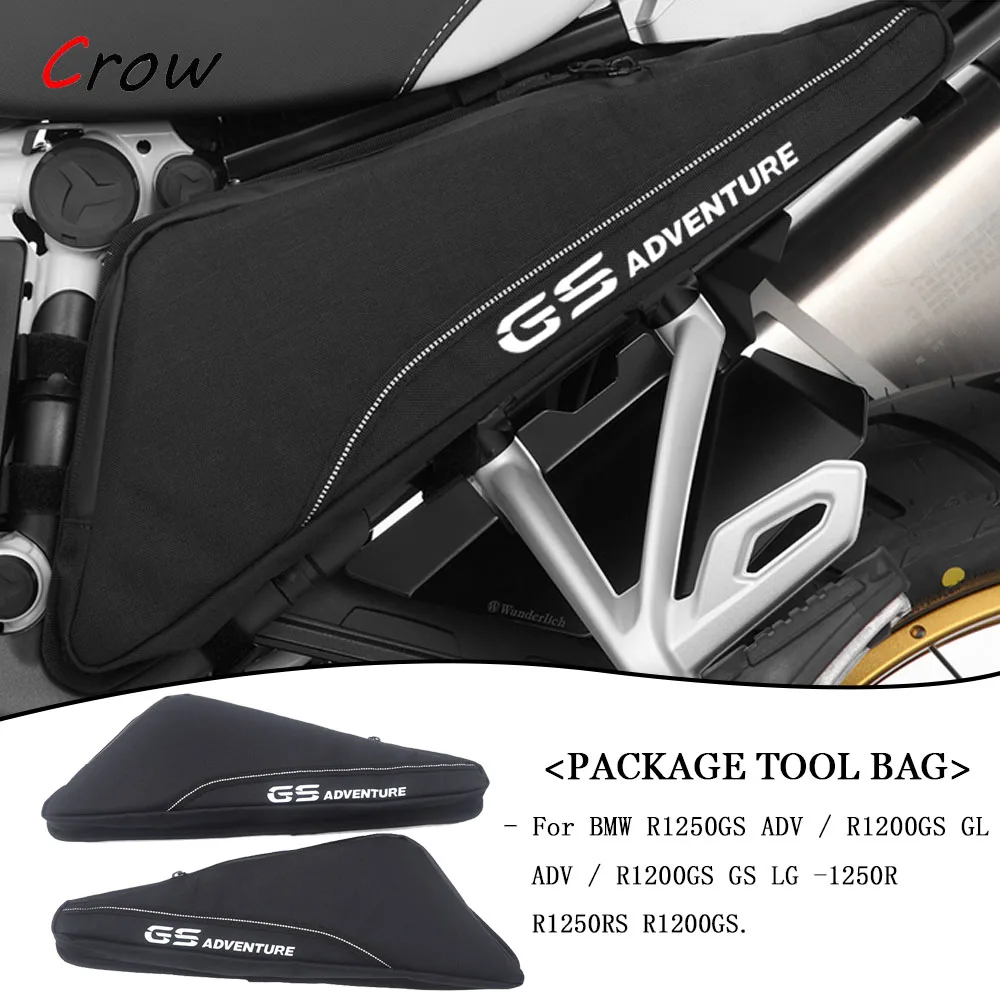 Motorcycle Repair Tool Placement Bag Frame Triple-cornered Package Toolbox For BMW R1200GS ADV LC R1250GS F750GS F850GS R1200R