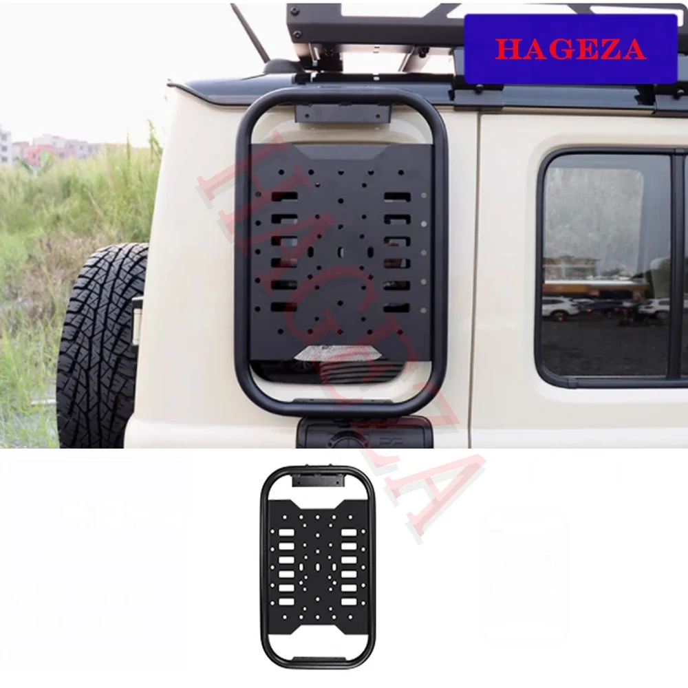 Aluminium Alloy Auto Rear Side Exterior Window Extension Rack for Suzuki Jimny 4Door 2023 2024 Car Refit Accessorie