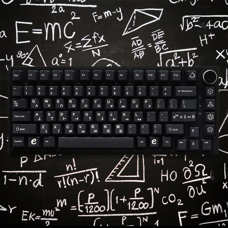 GMK Euler Keycaps Euler keycaps PBT Material is highly sublimated from the original factory 129 Key Mechanical Keyboard keycap