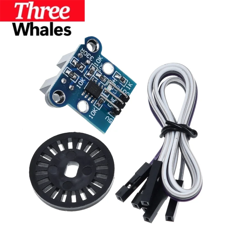 THR 1Set HC-020K Double Speed Measuring Sensor Module with Photoelectric Encoders Kit top For arduino