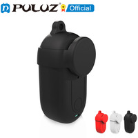 PULUZ Silicone Case For Insta360 GO 3 Action Camera Protective Cover with Lens Cover Accessories