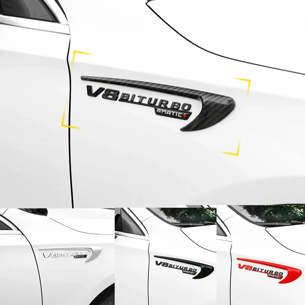 

Car Door Air Vent Side Sticker Trim Fender Sticker W212 C63 E53 E63 C43 S63 W221 W205 W177 W124 W463 for Mercedes Benz Maybach