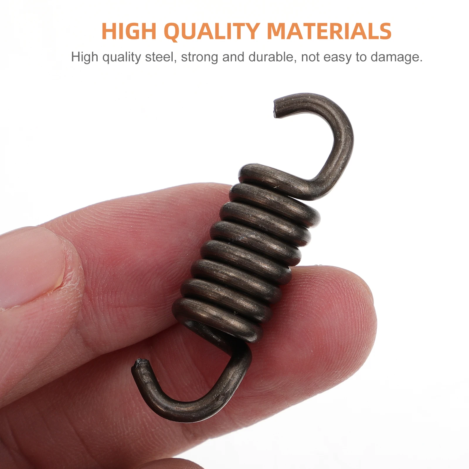 

10pcs Clutch Springs for Lawn Mower Durable Steel Material Easy Install Remove Suitable Outdoor Garden Agriculture