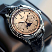 Luxury Brand Watches Men Quartz Business Fashion Casual Watch Leather 30M Waterproof Wristwatches ClockReoies De Hombre New 2024