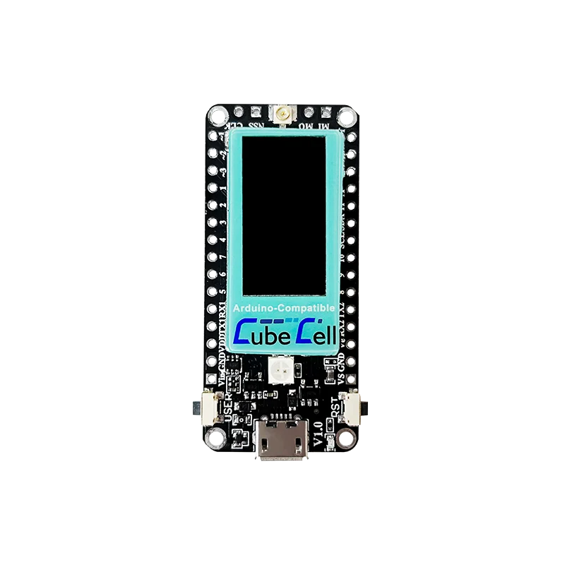 2 peças 433-510HMZ 868-915MHZ Lora Node ASR6502 Módulo CubeCell/placa de desenvolvimento para arduino