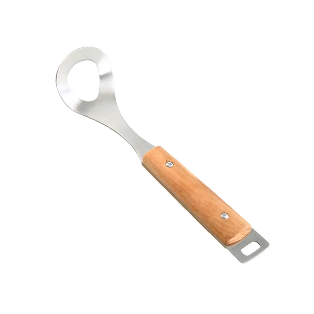

Meatball Making Spoon Stainless Steel Long H Easy Clean Non Stick Wood Kitchen Tool Home Restaurant Hotel Use