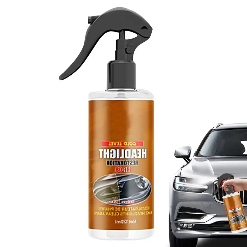 

Headlight Restorer For Cars 120ml Effective Headlight Fluid For Cars Multifunctional Portable Headlight Restorer Car Light