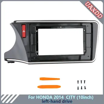 適用於2015年本田鋒範(Honda City)的10.1吋車用DVD收音機安卓系統面板,支援多媒體MP3/MP5播放,附視訊和音訊立體聲功能,包含線束和CAN總線介面。 8 最佳銷售 本田鋒範安卓面板 - №3