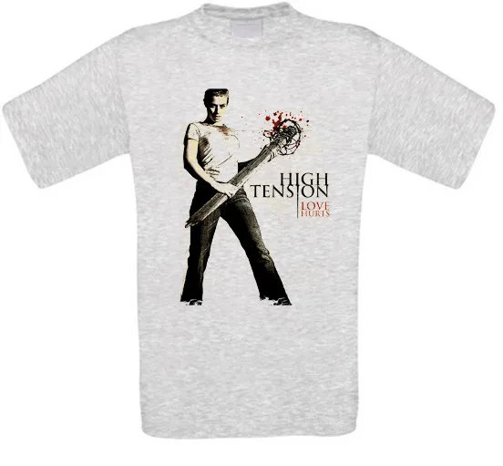 Высокое напряжение переключаемый клинок Романтика Orrore Culto фильм футболка все Taglie Nuovo