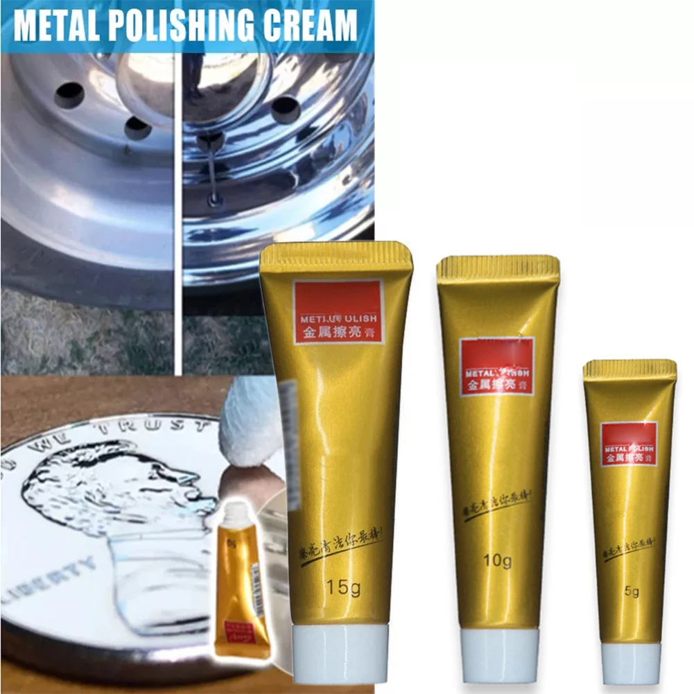 Metal Polishing Cream Machine Polishing Wax Mirror Metal Stainless Steel Watch Professional Polishing Paste Rust Remover