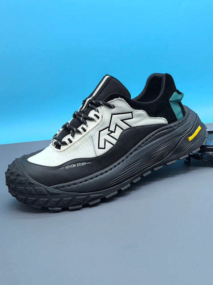 

Мужские дышащие повседневные спортивные кроссовки для активного отдыха Весна 2026, нескользящие, для горного туризма, с удобным верхом, для ходьбы