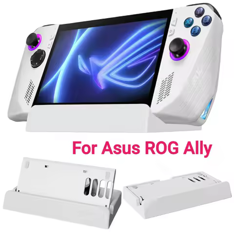 Portable Desktop Bracket Holder For Asus Rog Ally Stand Anti-Slip Playstand Base For Steam Deck Switch Console Games Accessories