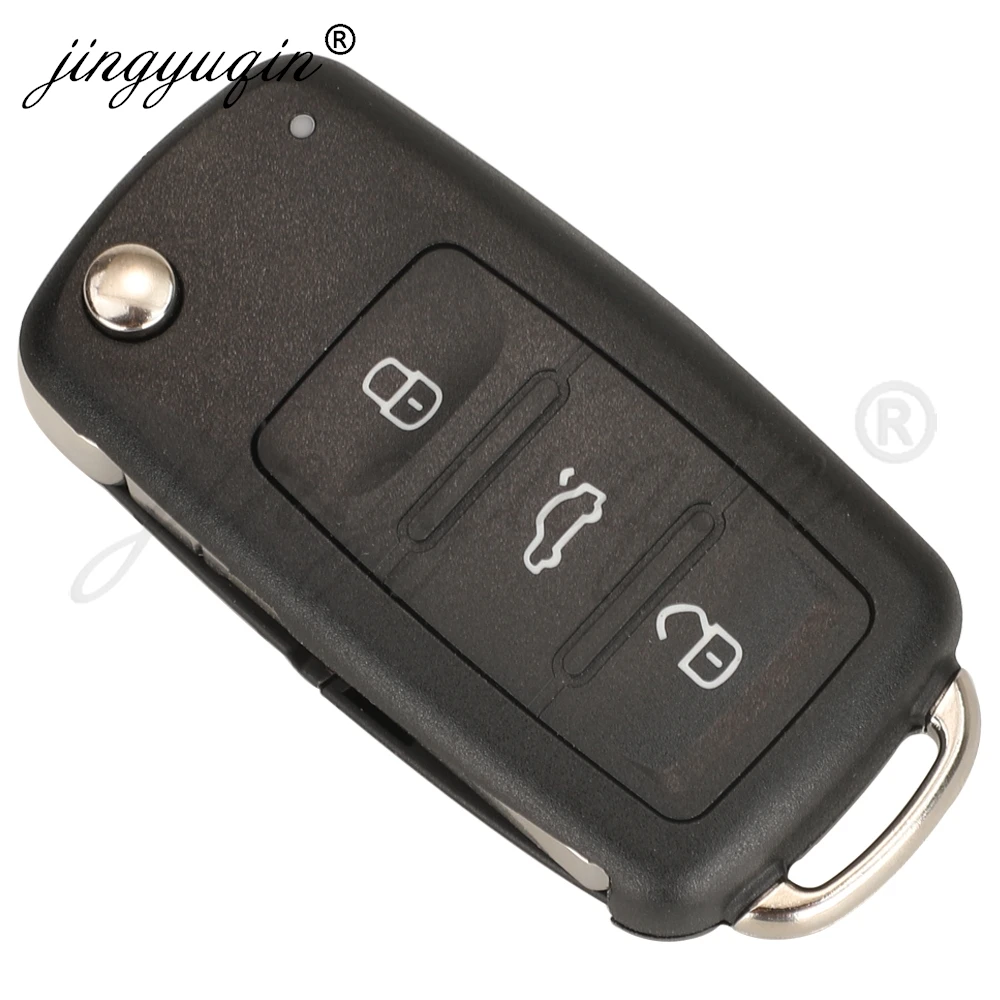 5K0837202BP/BJ llave de coche Go sin llave para VW Jetta Passat Beetle Caddy Multivan Transporter Tiguan 2016-2019 315Mhz MQB48 NBGFS93N