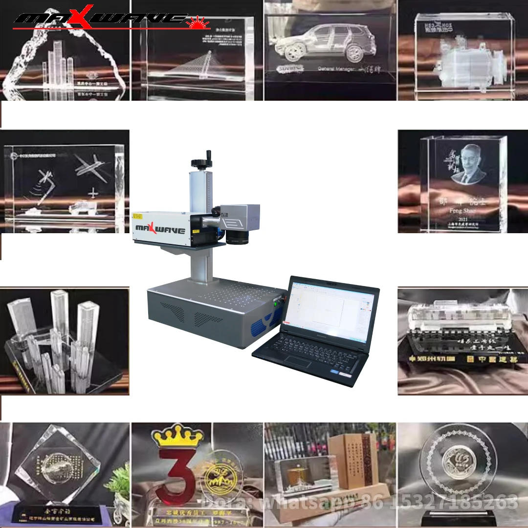 

Fiber UV Laser Marking Printing Engraving Carving Machine Industrial desktop Portable CNC Metal Plastic PVC Glass