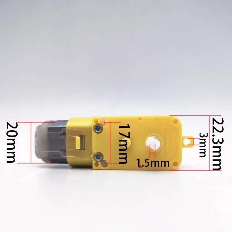 Robot 130 DC deceleration motor 3.7V 100rpm